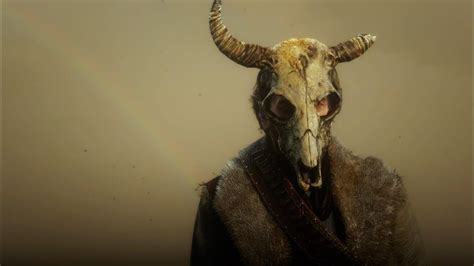 The connection between pagan masks and supernatural events in RDR2
